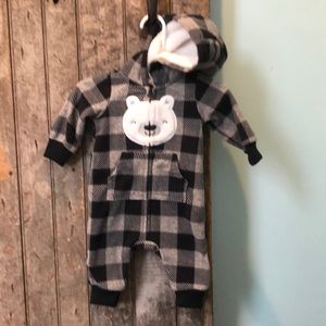 Carter’s fleece hooded zip-up